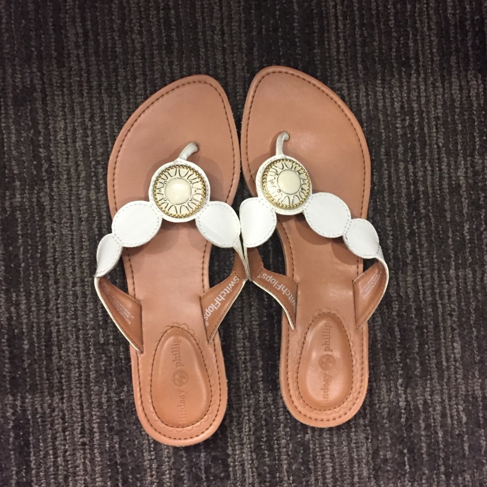 Lindsay Phillips flip flops size 7